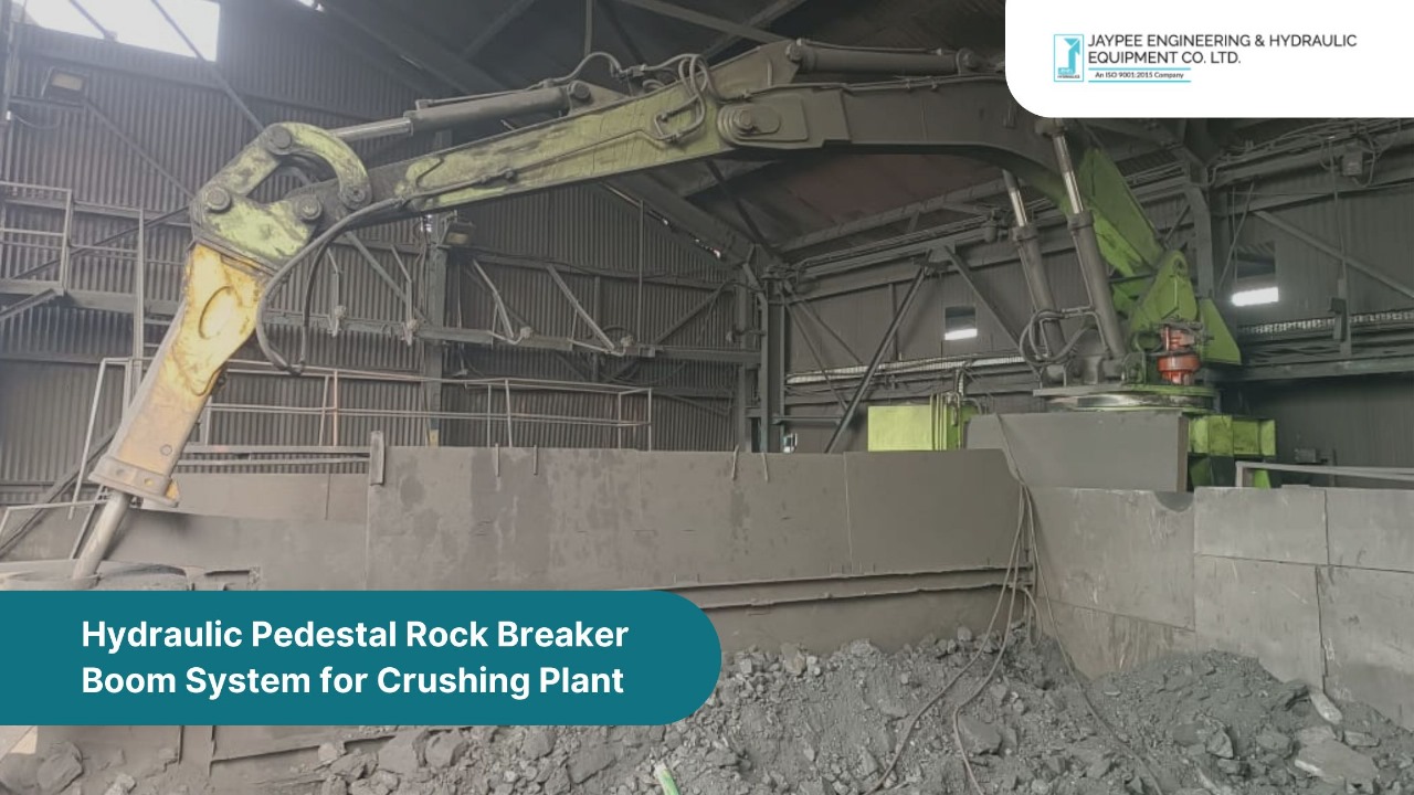 Hydraulic Pedestal Rock Breaker