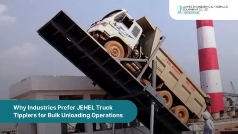 Why Industries Prefer JEHEL Truck Tipplers for Bulk Unloading Operations