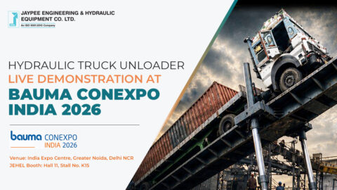 Hydraulic Truck Unloader Live Demonstration at bauma CONEXPO INDIA 2026