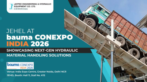 JEHEL at bauma CONEXPO INDIA 2026: Showcasing Next-Gen Hydraulic Material Handling Solutions