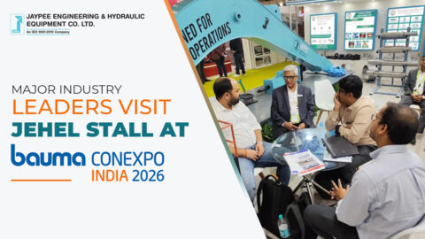 Major Industry Leaders Visit JEHEL Stall at bauma CONEXPO India 2026
