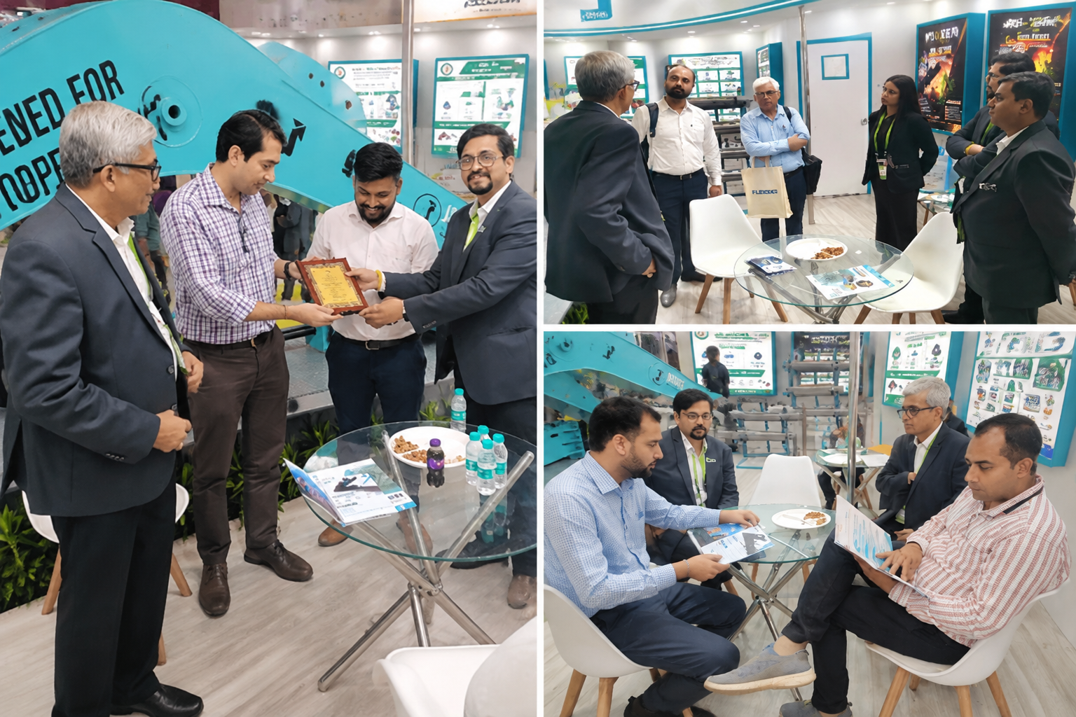 Major Industry Leaders Visit JEHEL Stall at bauma CONEXPO India 2026 3 - Jehel JEHEL Bauma Conexpo Stall