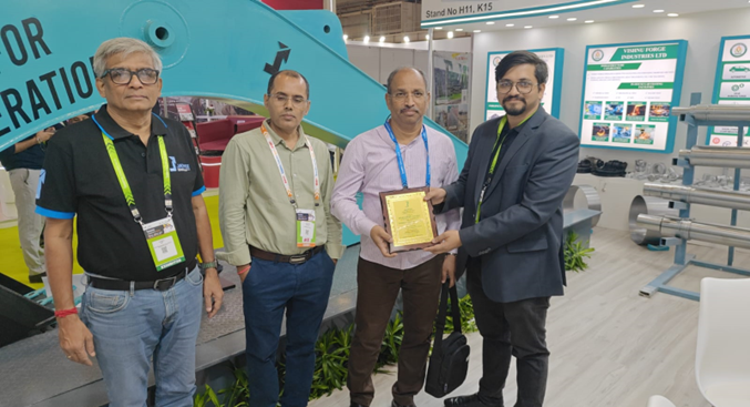 Major Industry Leaders Visit JEHEL Stall at bauma CONEXPO India 2026 4 - Jehel JEHEL Bauma Conexpo Stall